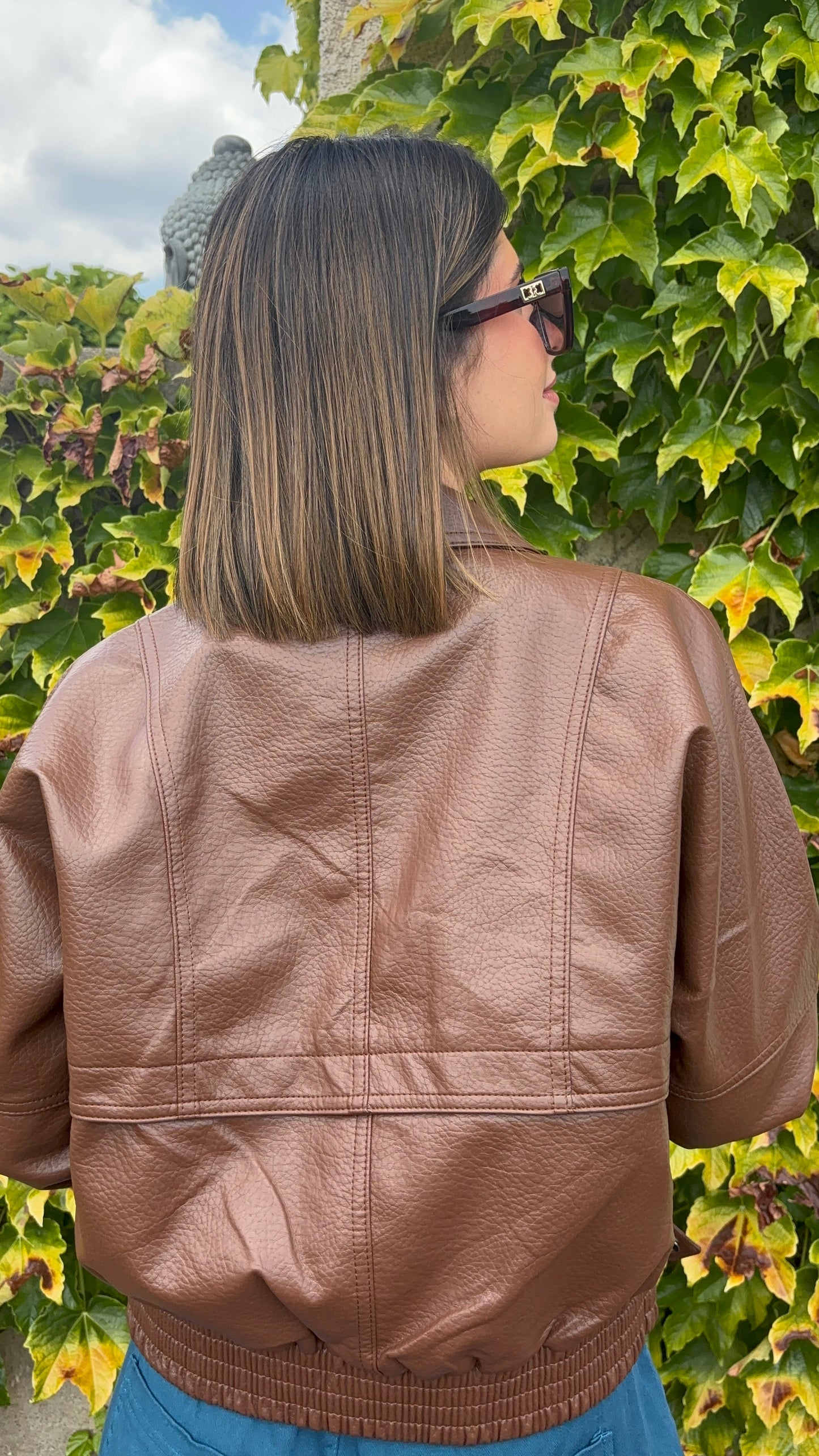MANON blouson simili cuir