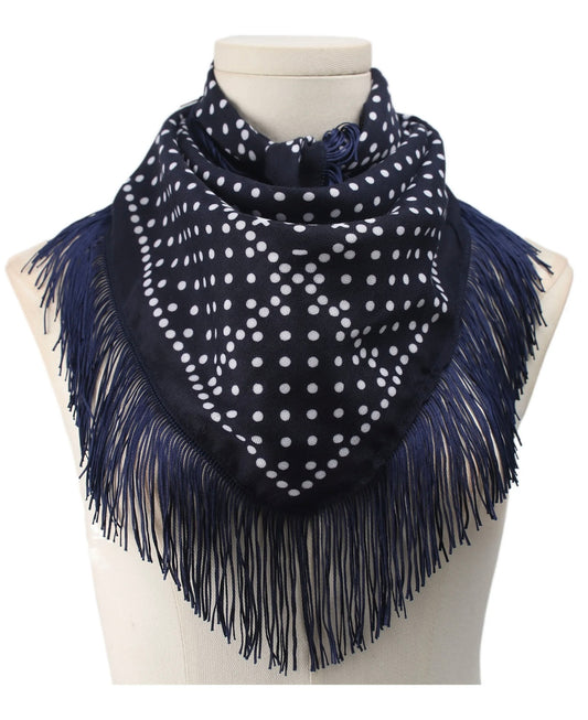 BORGIA Foulard frangé