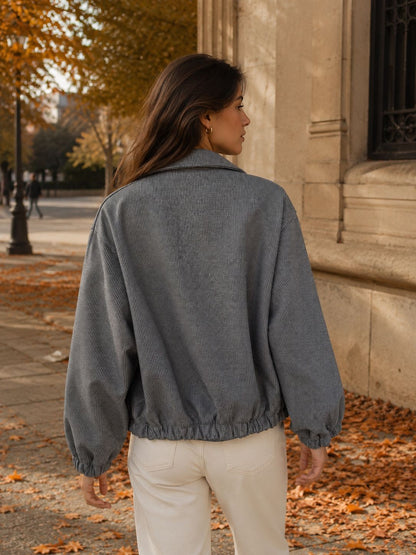 IRISH Veste boutonnée croisée