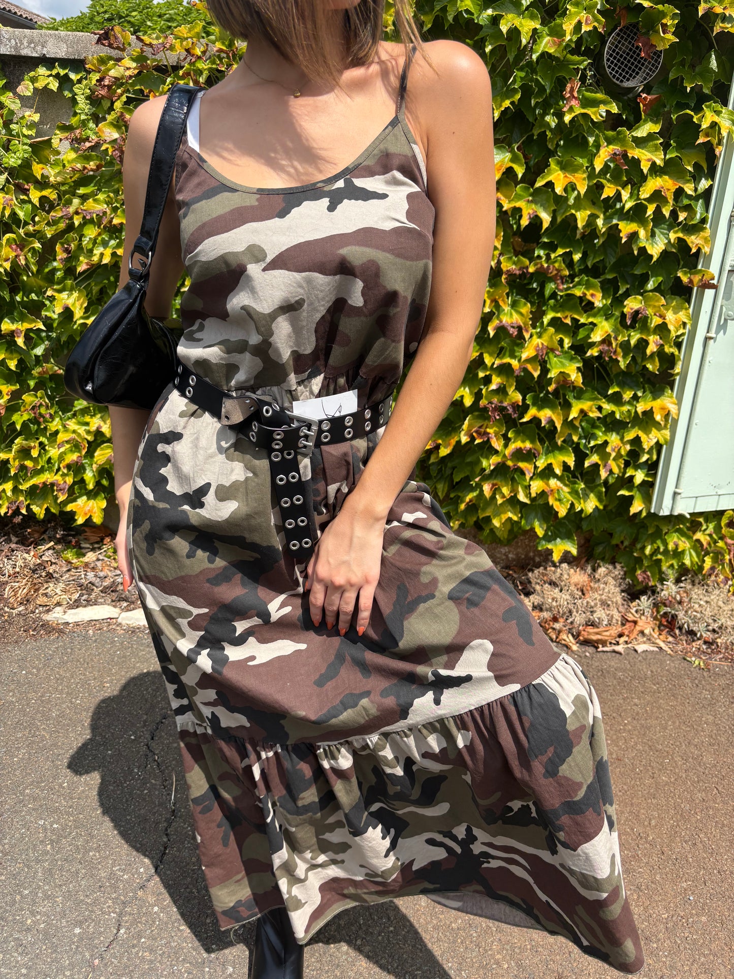 ALBA Robe longue camouflage
