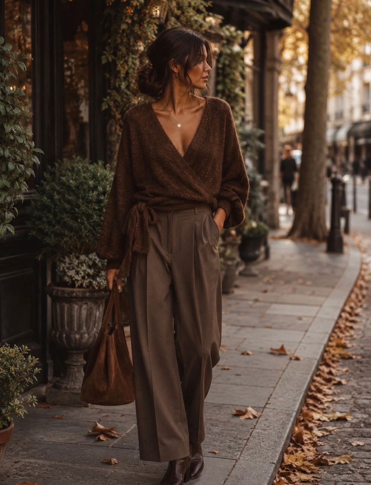 SOLENE Veste cache coeur