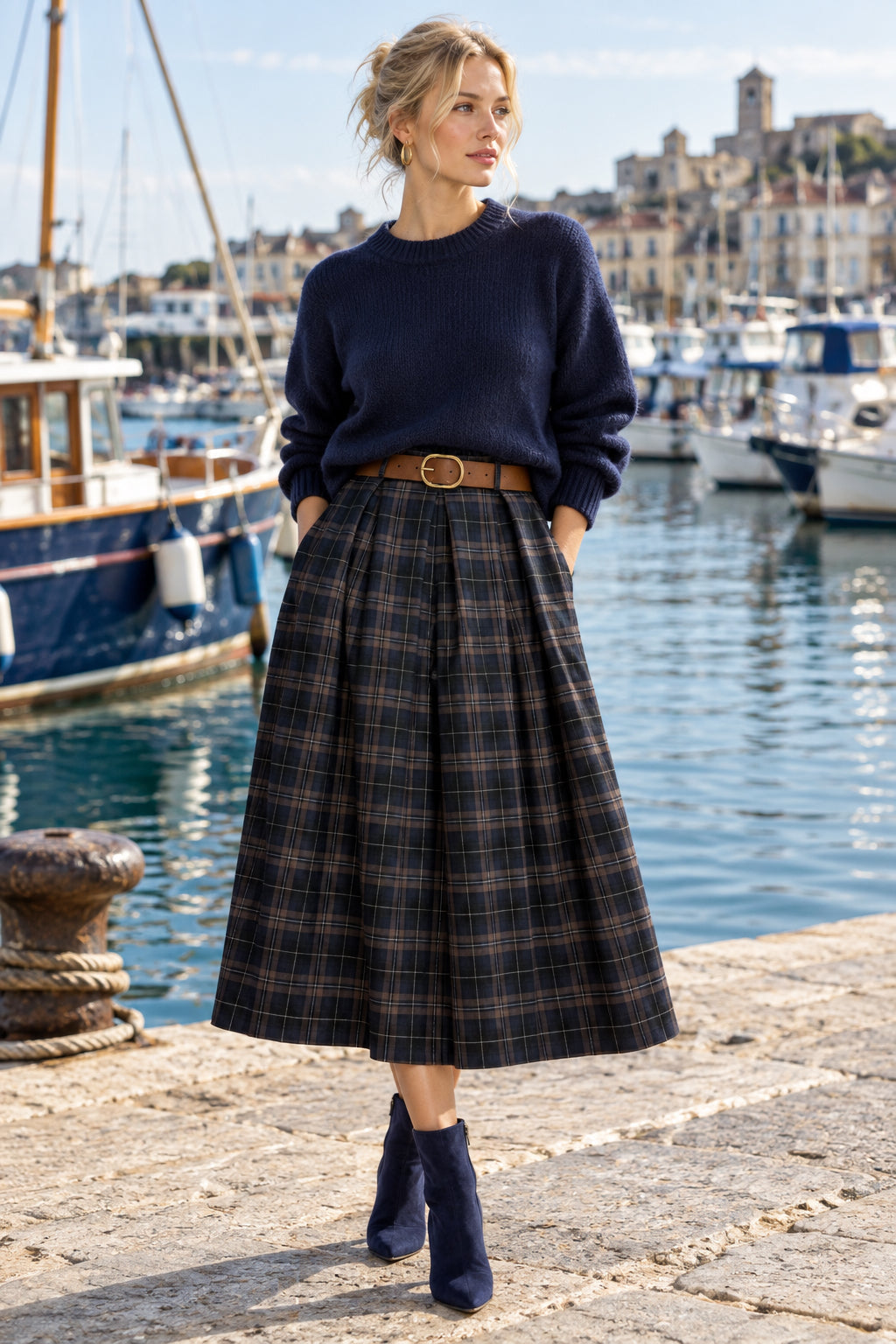 SERVAL Pantacourt jupe culotte