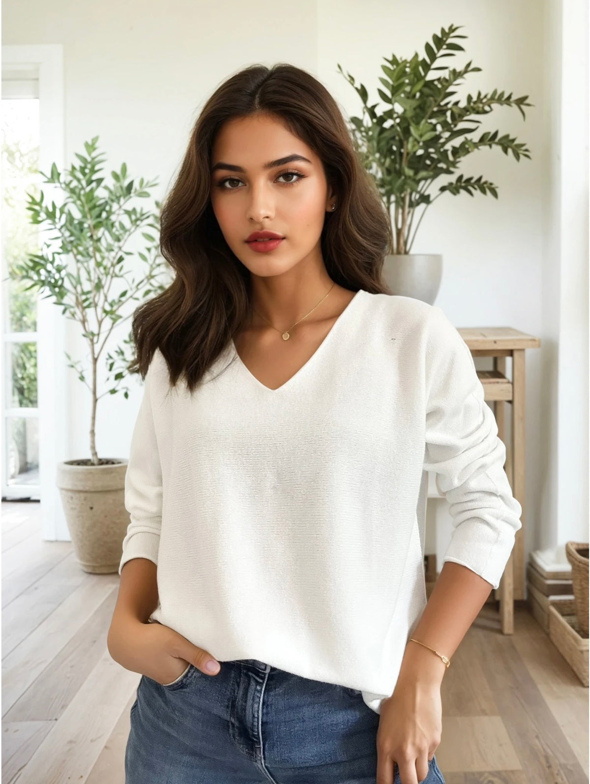 MAX pull col V ultra doux