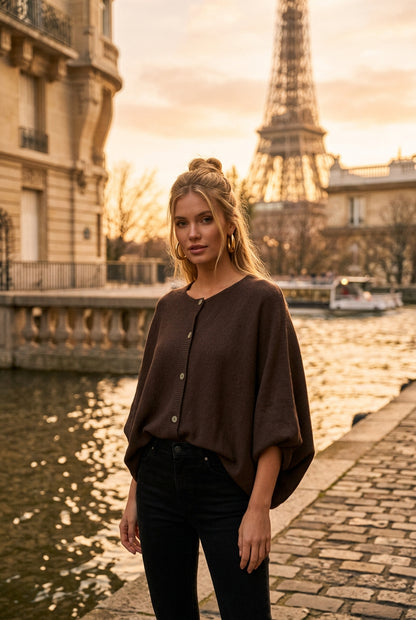 PHANIE Pull/Veste reversible