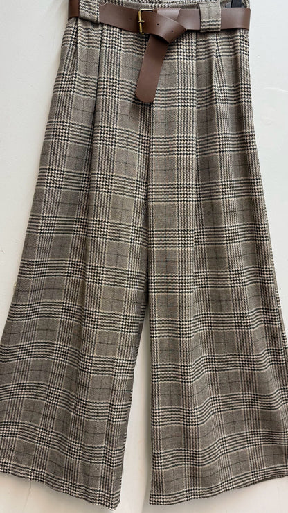LANCEL Pantalon large
