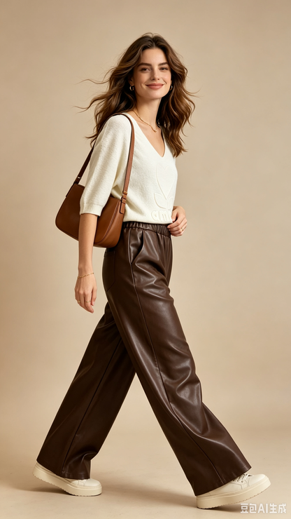 Pantalon similicuir JETT