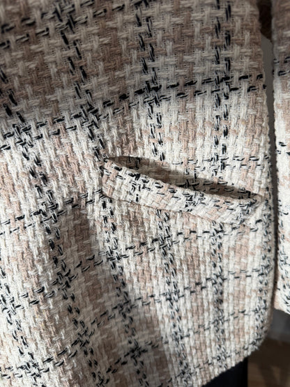 MINA Veste blazer tweed