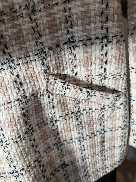 MINA Veste blazer tweed