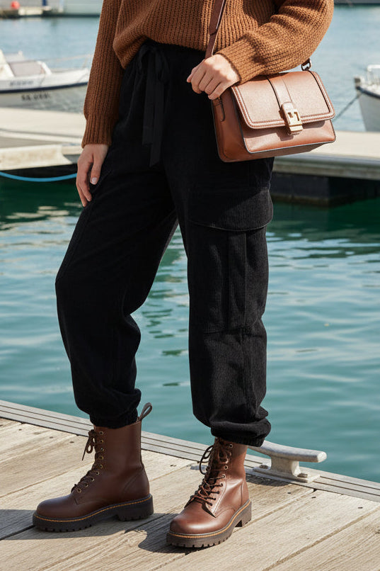 VALENCIA Cargo en velours