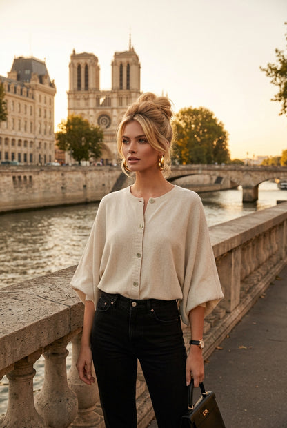 PHANIE Pull/Veste reversible