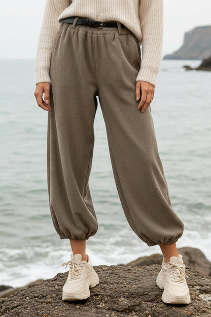 HAVANA Pantalon ALLADIN en velours