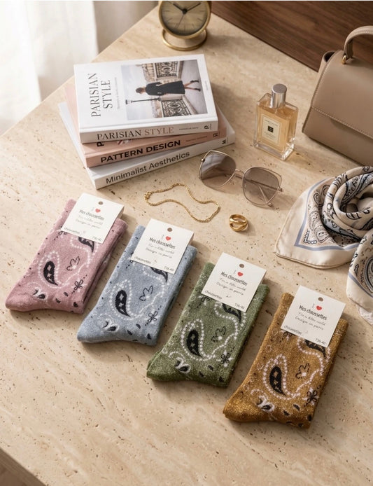 BANDANA CHAUSSETTES (LOT DE 4)