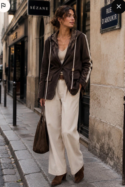 LIZY Veste Sweat à capuche
