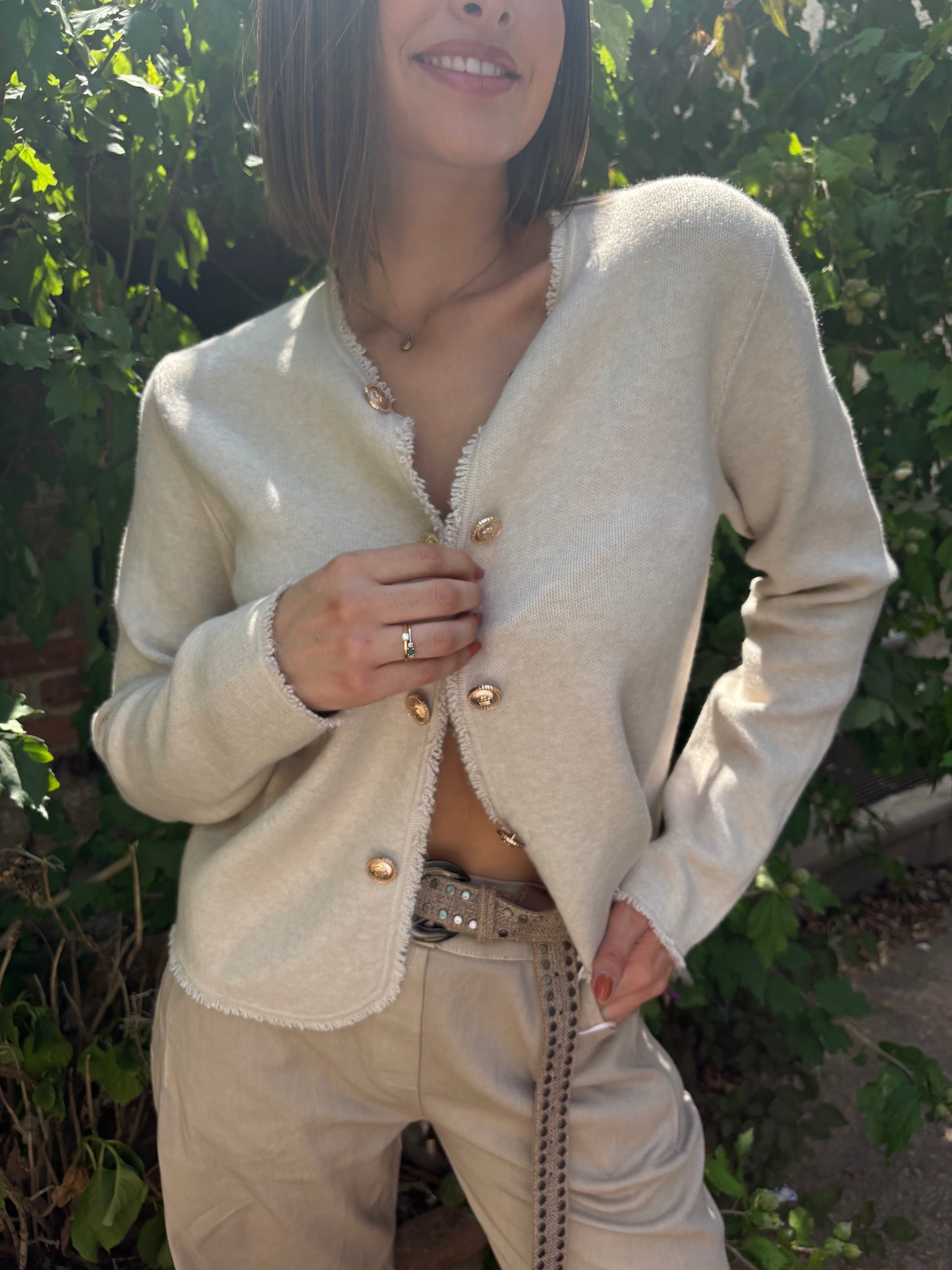 EDEN jolie veste boutonnée