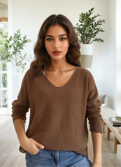 MAX pull col V ultra doux
