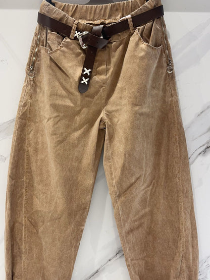 MALIBU Pantalon ceinture
