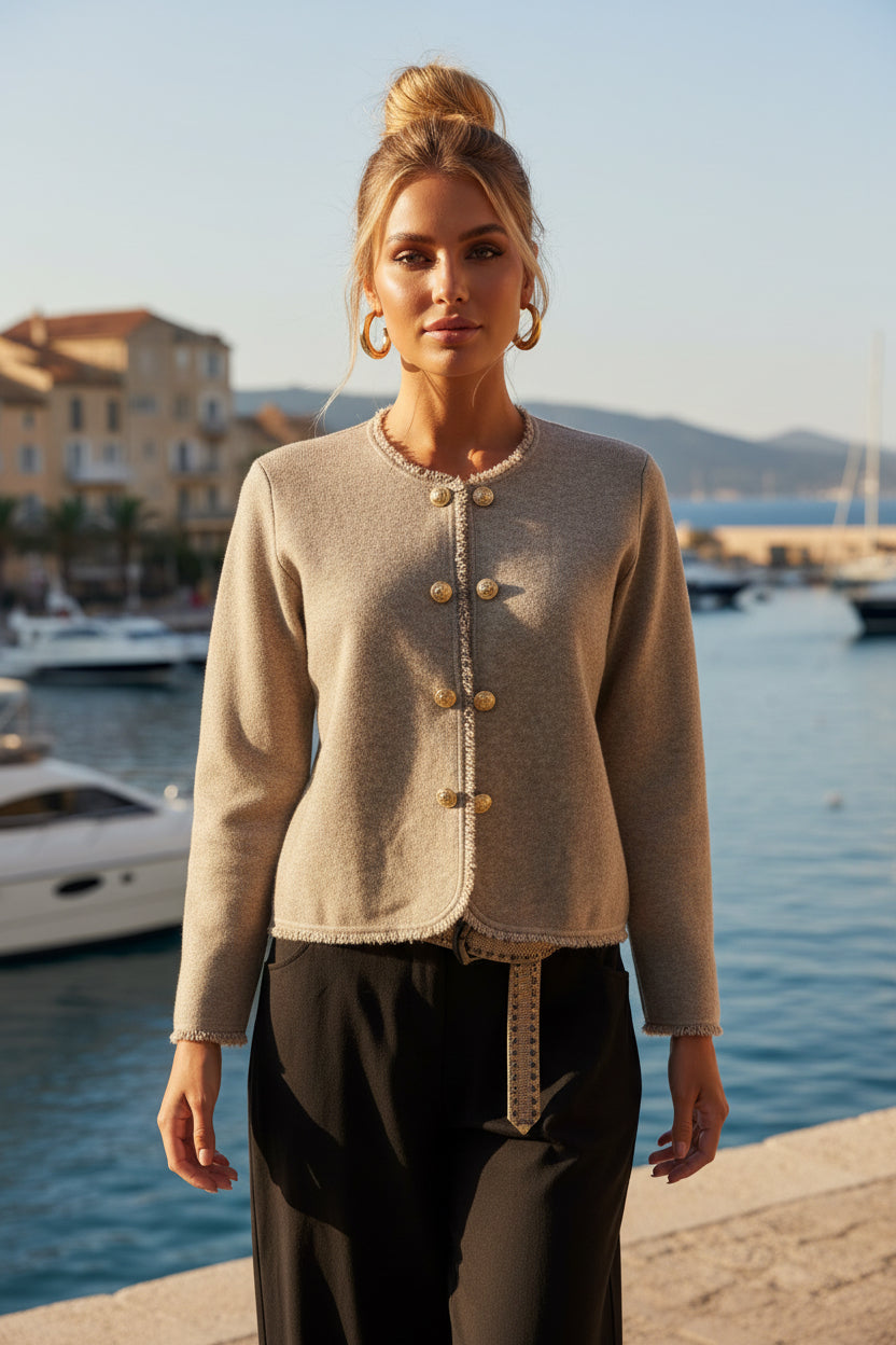 EDEN jolie veste boutonnée