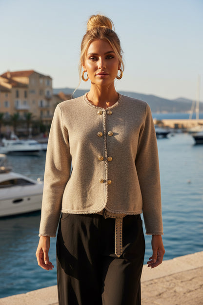 EDEN jolie veste boutonnée