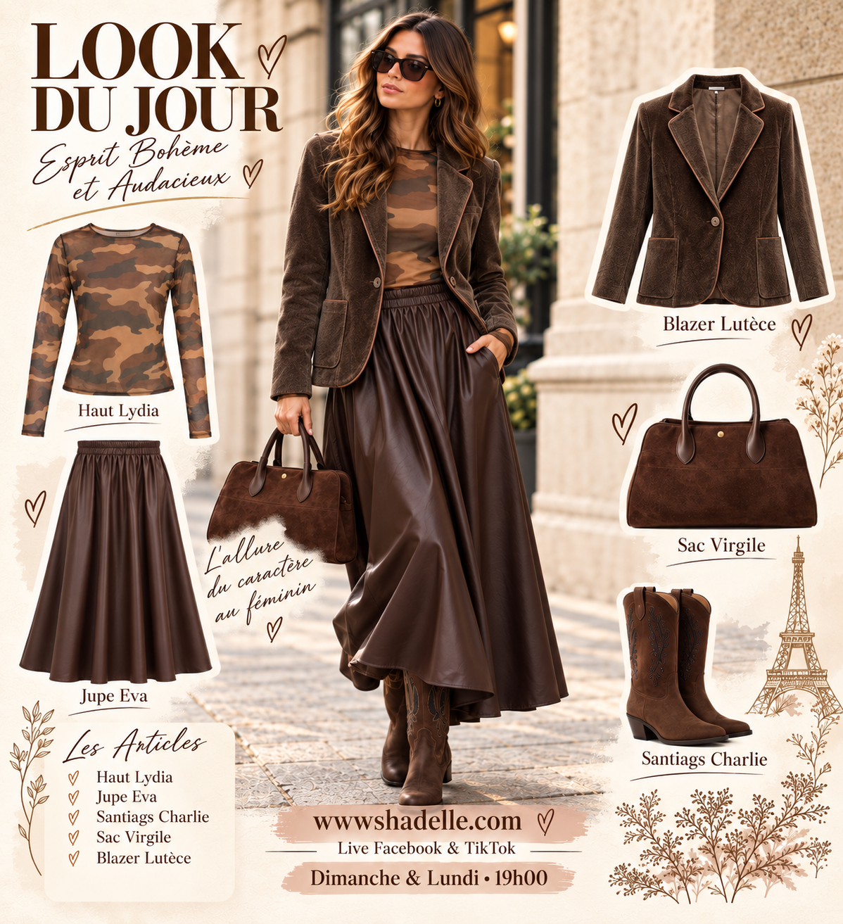 LYDIA haut mitaine