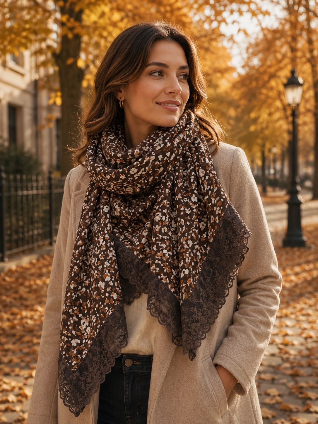 FLORAL Foulard