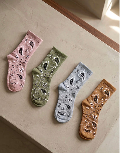 BANDANA CHAUSSETTES (LOT DE 4)
