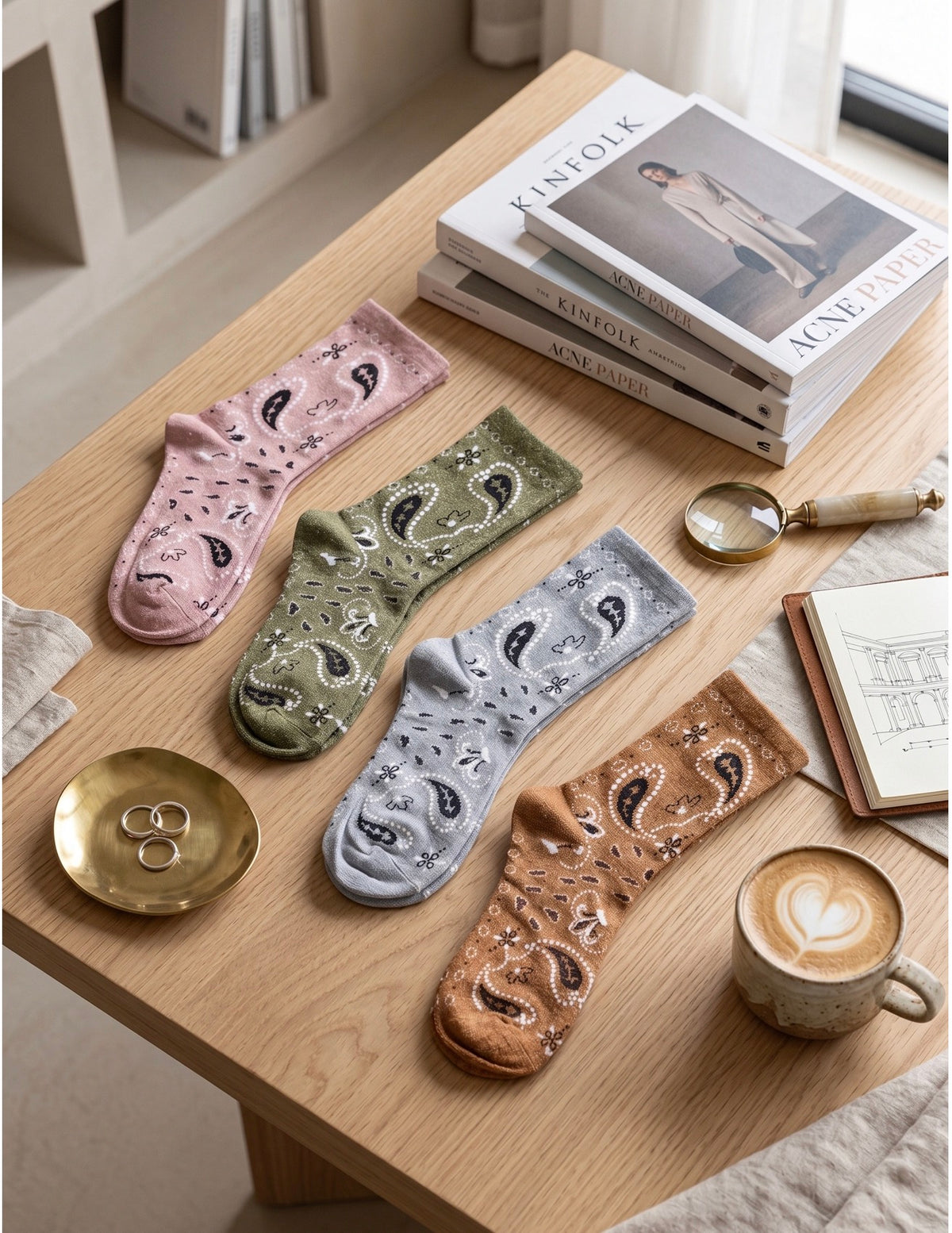 BANDANA CHAUSSETTES (LOT DE 4)