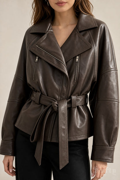 LINETTE TRENCH similicuir