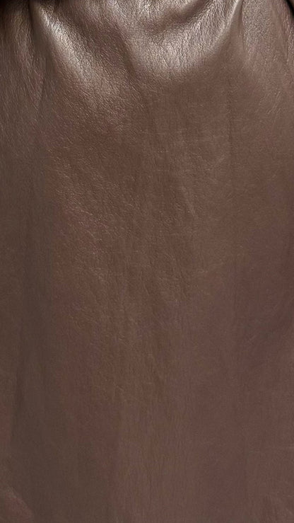 CELESTE Robe similicuir