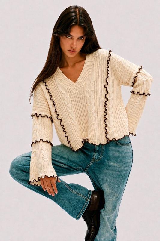 HÉLIOS PULL TORSADÉ