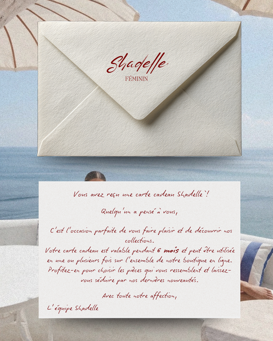 Carte-cadeaux Shadelle