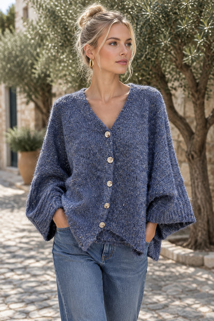LOOSE veste laine style loose