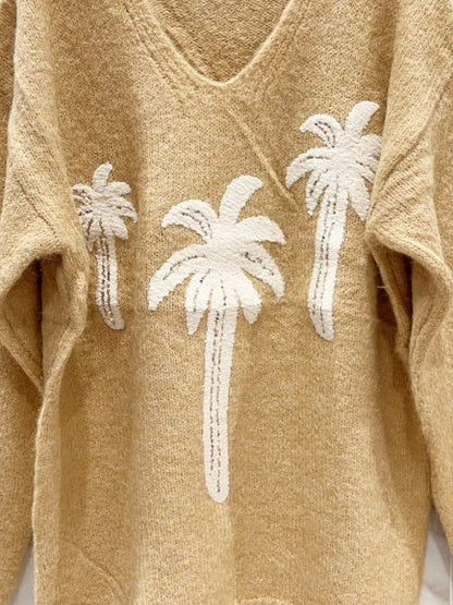 PALMA Pull brodé