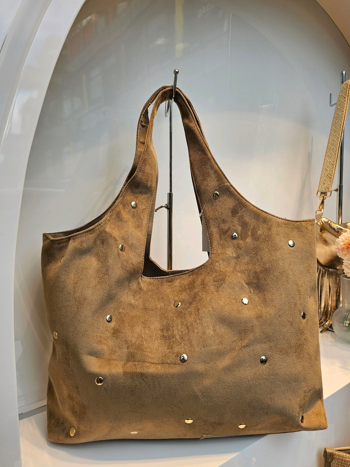 MANON Sac en suédine à clous