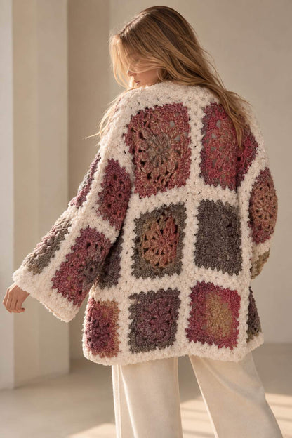 KIERA Veste patchwork