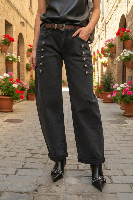 RONY Jean bouton avec sa ceinture