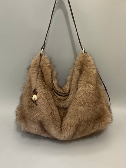 BIANCA sac fourrure épaule