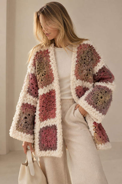 KIERA Veste patchwork