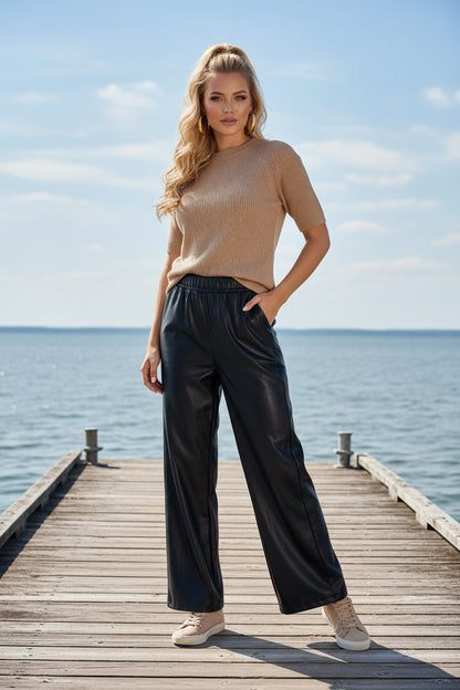 Pantalon similicuir JETT