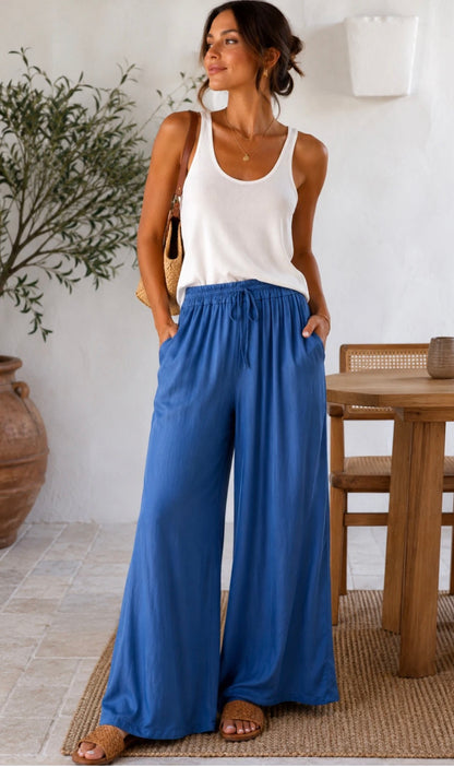 649 PANTALON SATINÉ