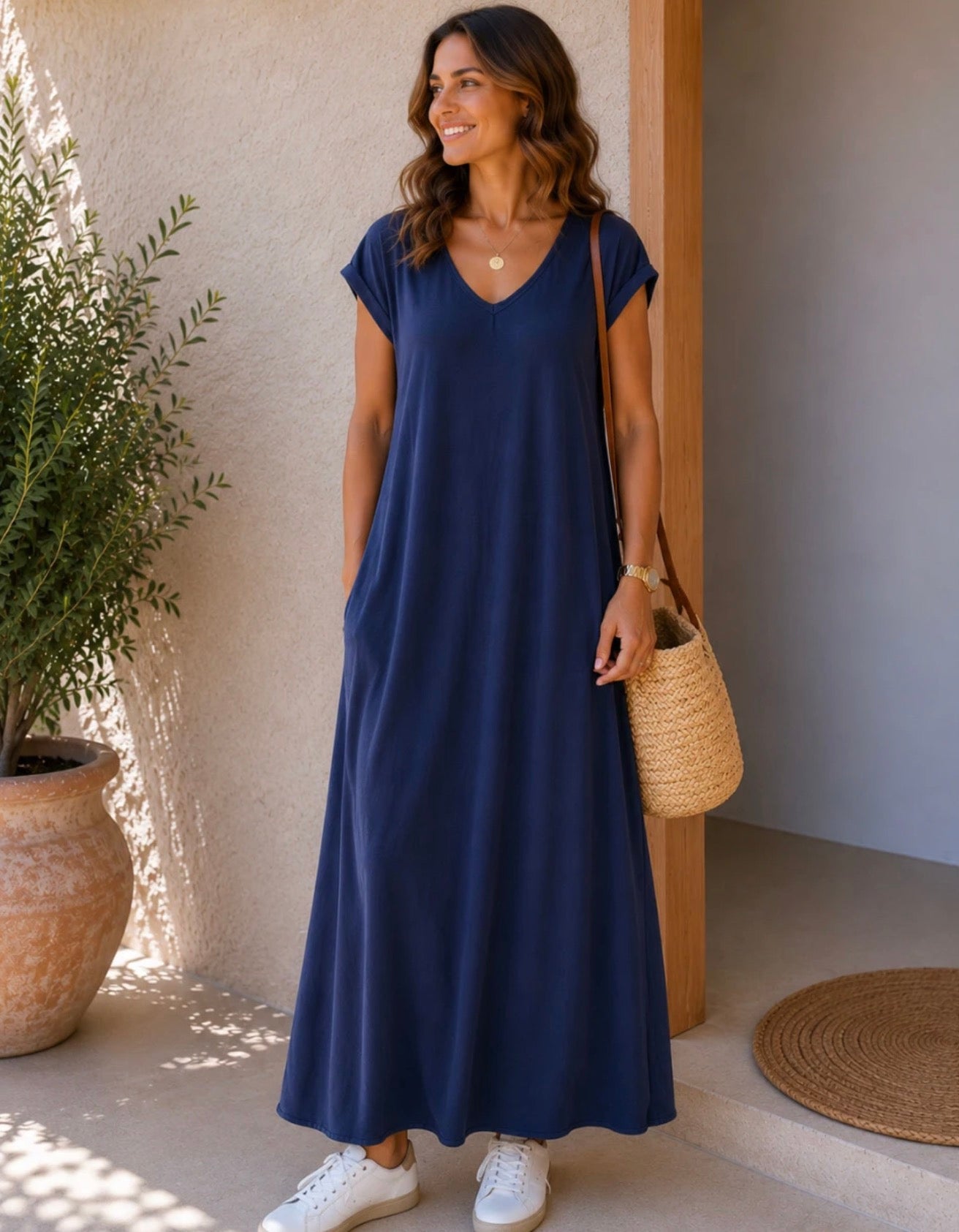 646 ROBE LONGUE T SHIRT
