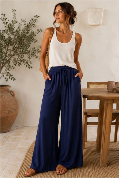 649 PANTALON SATINÉ