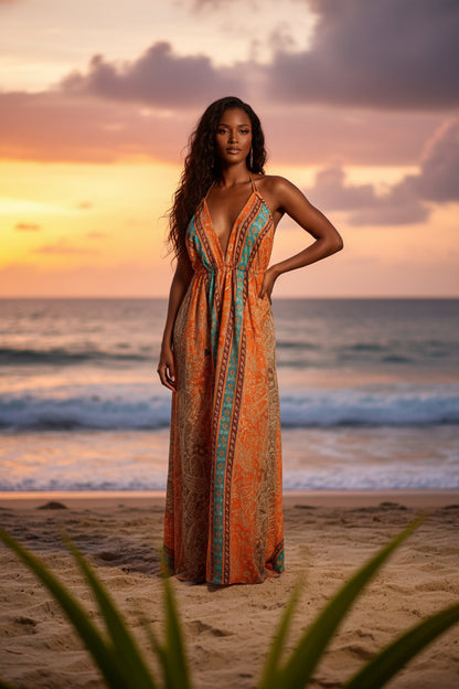 541 BAIN DE SOLEIL 100% SOIE
