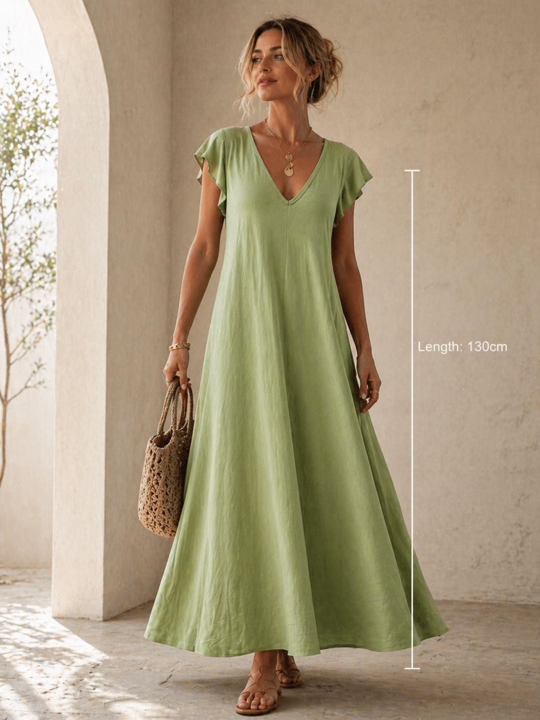 670 Robe longue coton