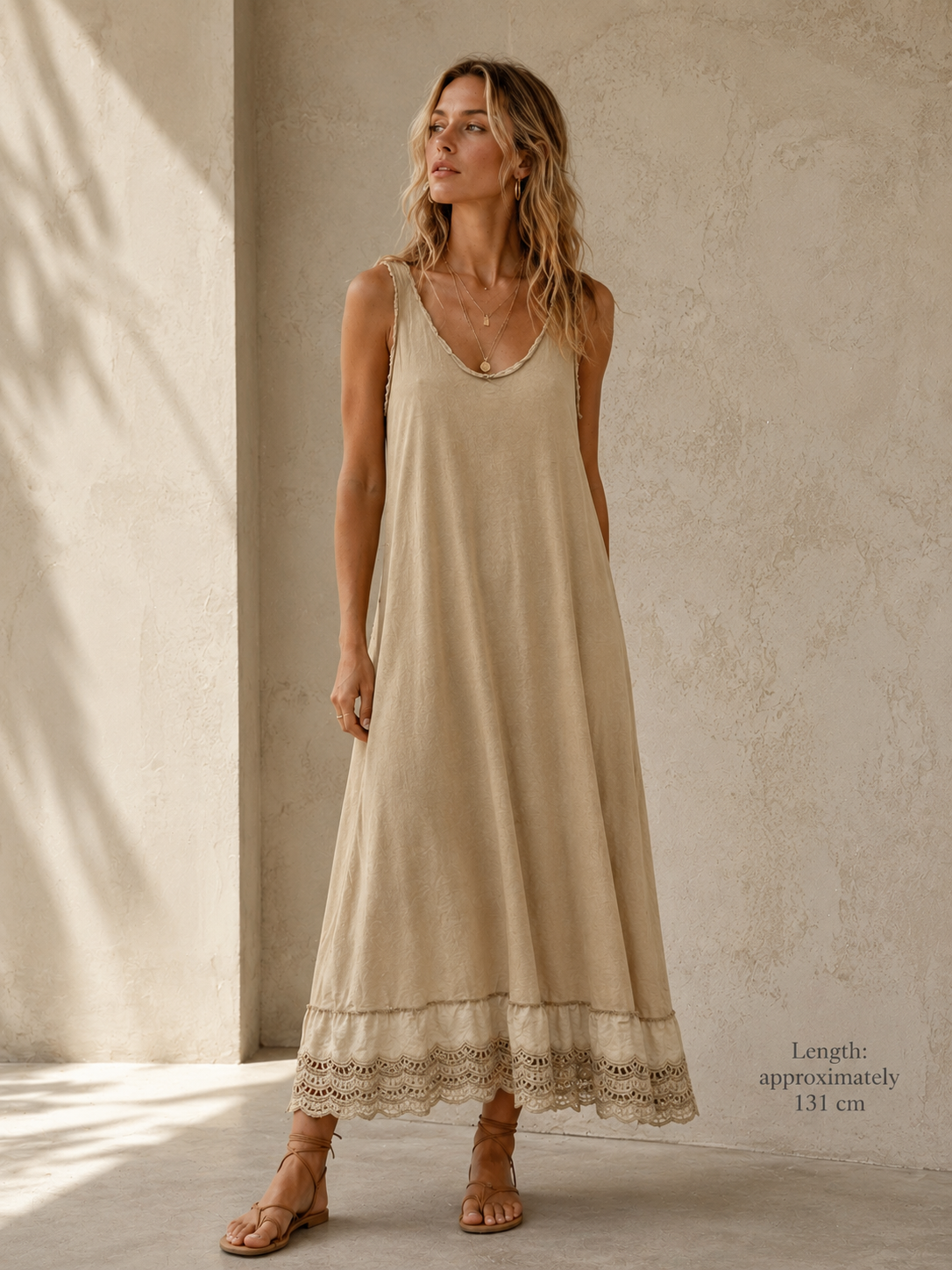 671 Robe longue coton