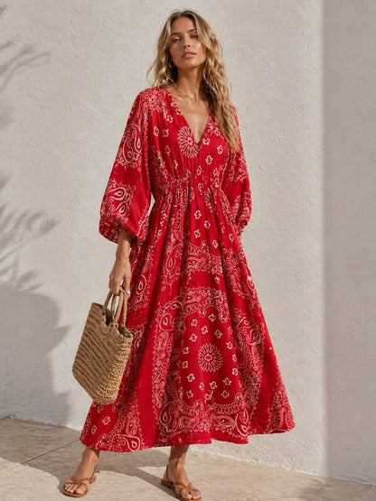 663 ROBE LONGUE GAZE DE COTON