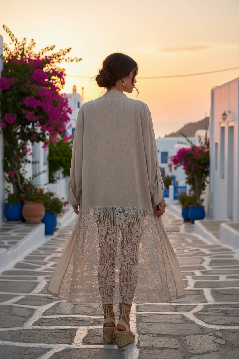 427 VESTE DENTELLE