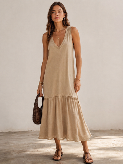 697 robe longue coton