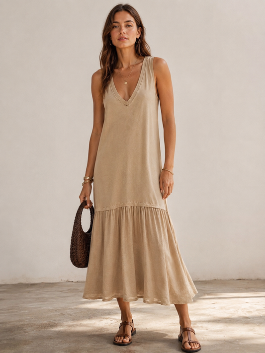 697 robe longue coton