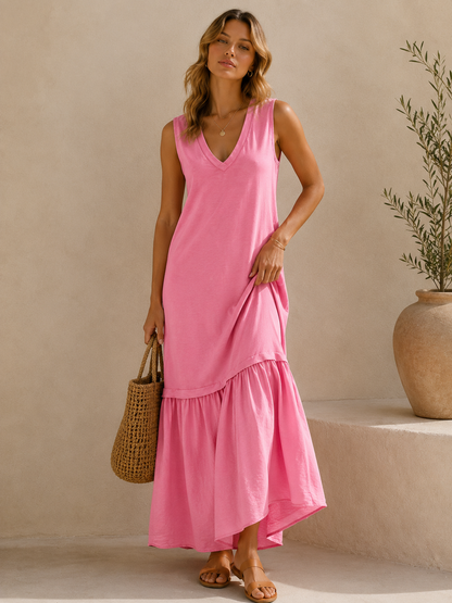 697 robe longue coton
