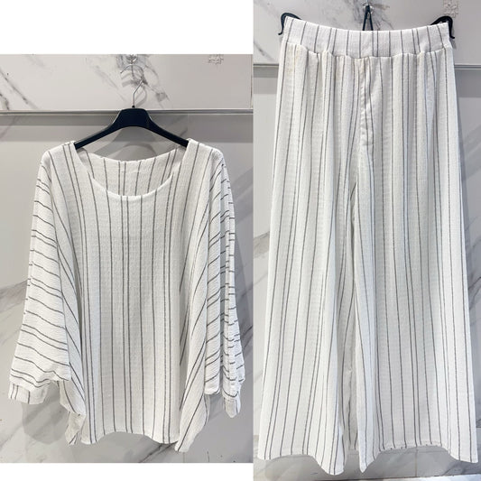 708 ensemble rayé